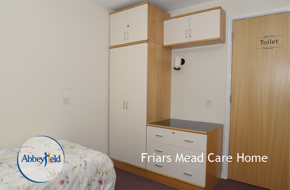 Residents rooms at Friars Mead Care Home, Kings Langley