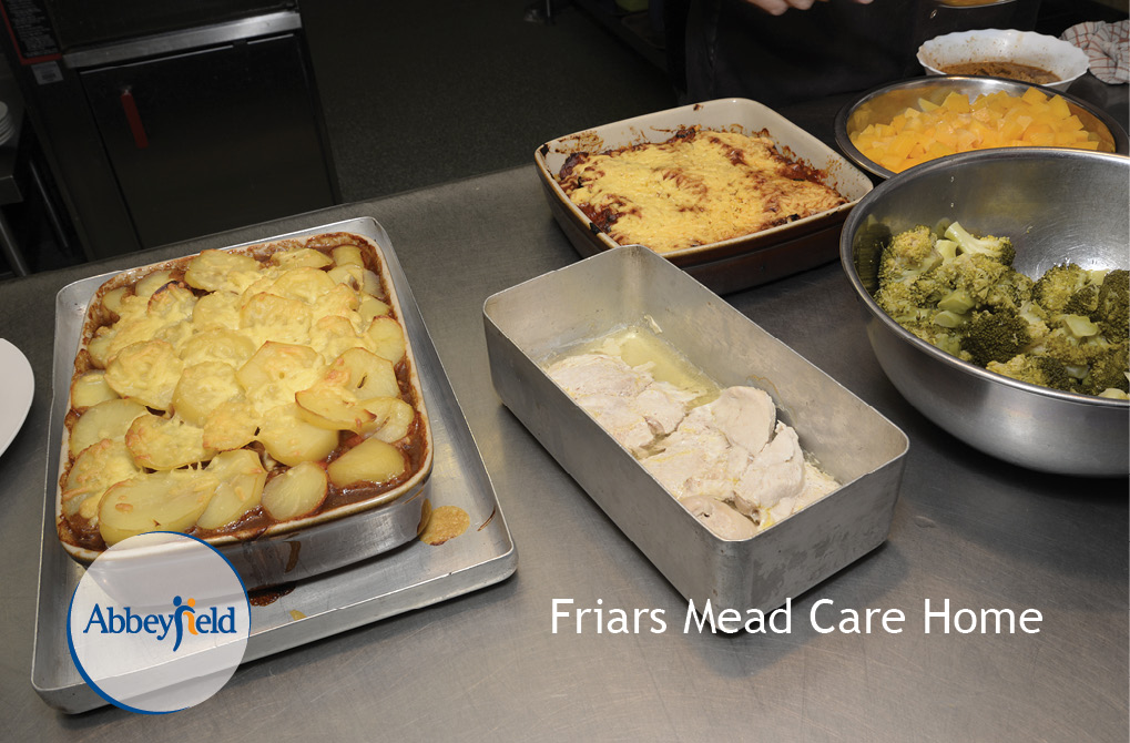 Friars Mead Care Home, Kings Langley, food and nutrition