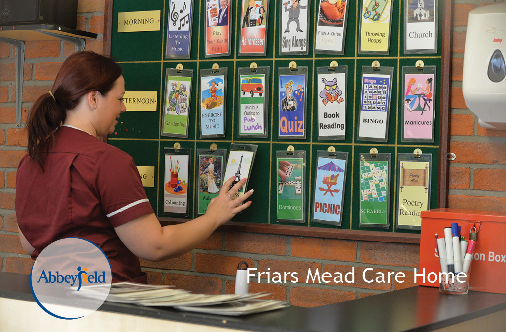 Activities at Friars Mead Care Home, Kings Langley