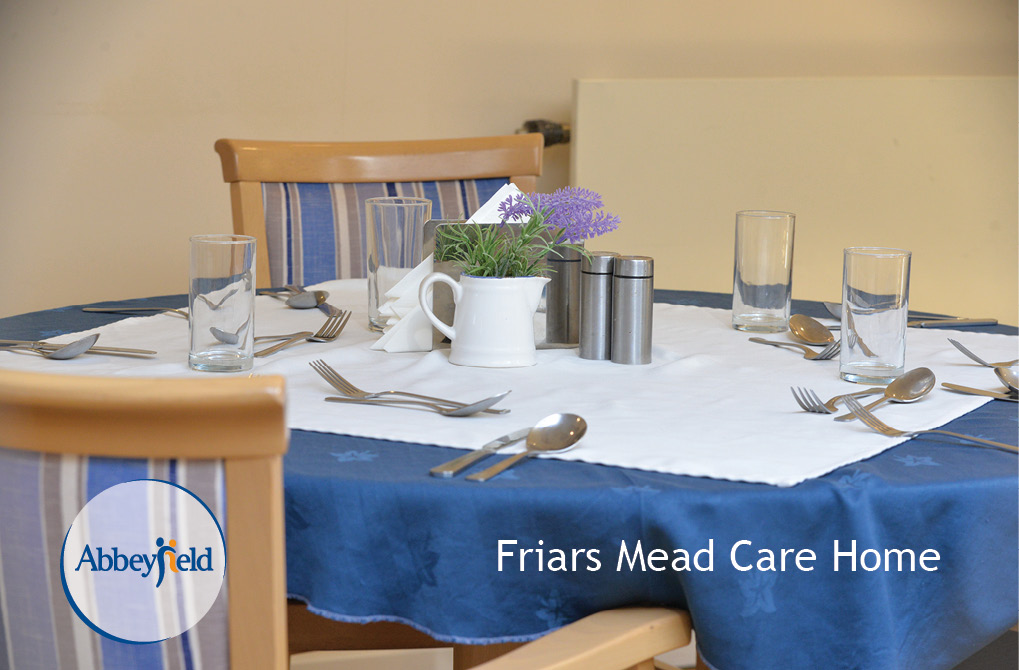Meals at Friars Mead, Kings Langley, Herts