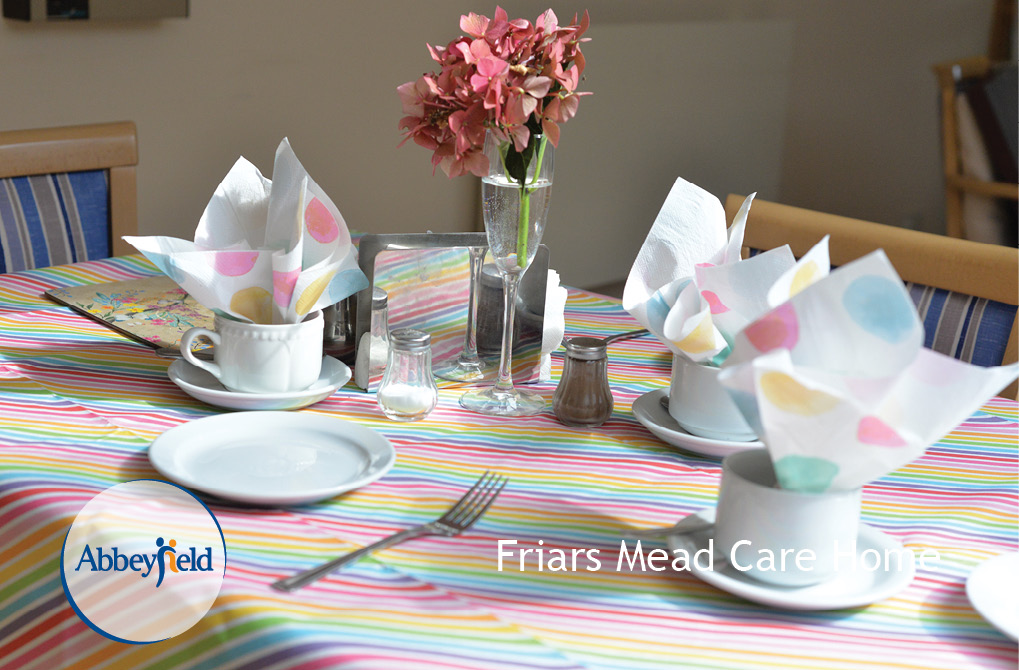 Meals and nutrition at Friars Mead Care Home